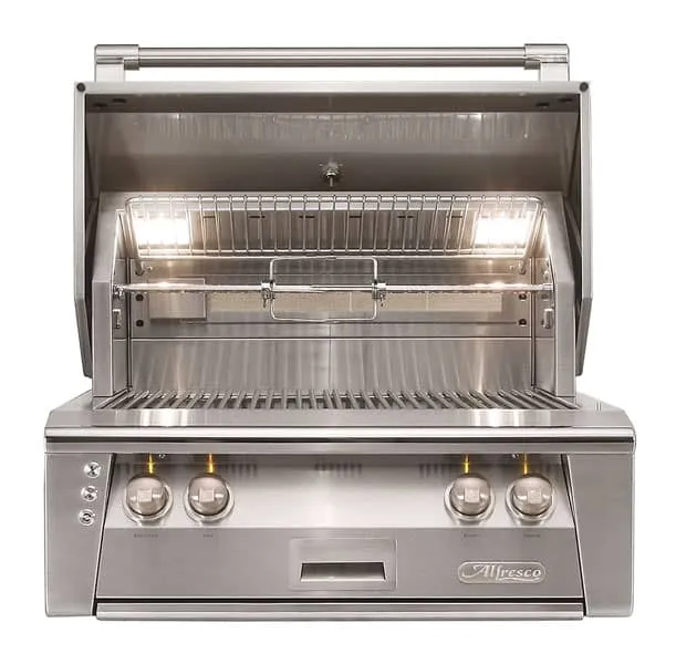 Alfresco - 2 Burner Liquid Propane BBQ in Stainless - ALXE-30C-LP