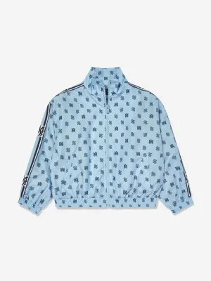 Amiri Kids MA Paisley Windbreaker in Blue