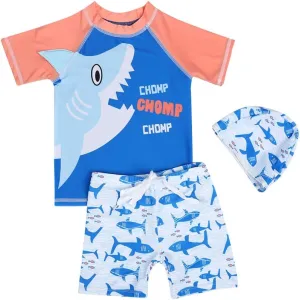Baby Little Boys 2-10T Summer Swimwear Two Piece Rash Guard Bathing Suits Sun Protection Swimsuits Beachwear