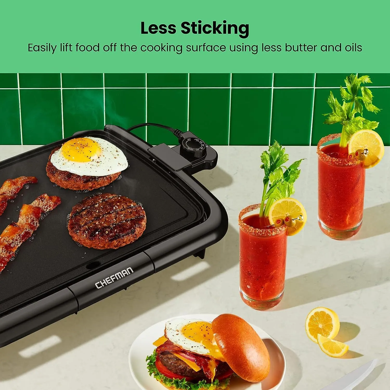 CHEFMAN 10 X 16" Electric Griddle