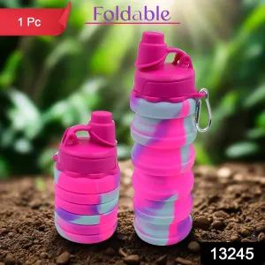 Compact Silicone Water Bottle (500ml)