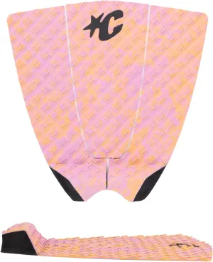 Creatures of Leisure Signature Pin Tail Pro Traction Pad, Guava Swirl Black