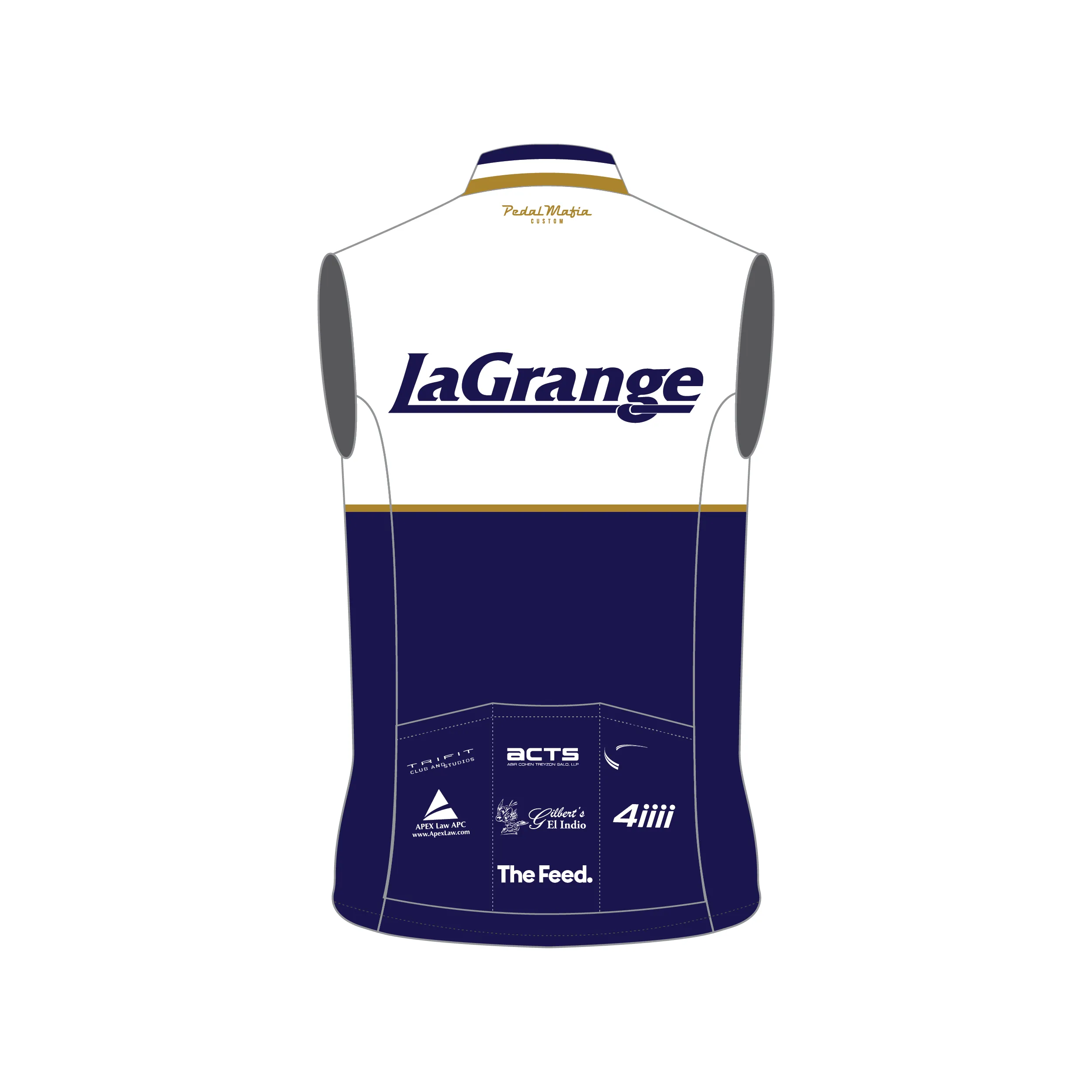 Custom Pro Vest - La Grange Gold