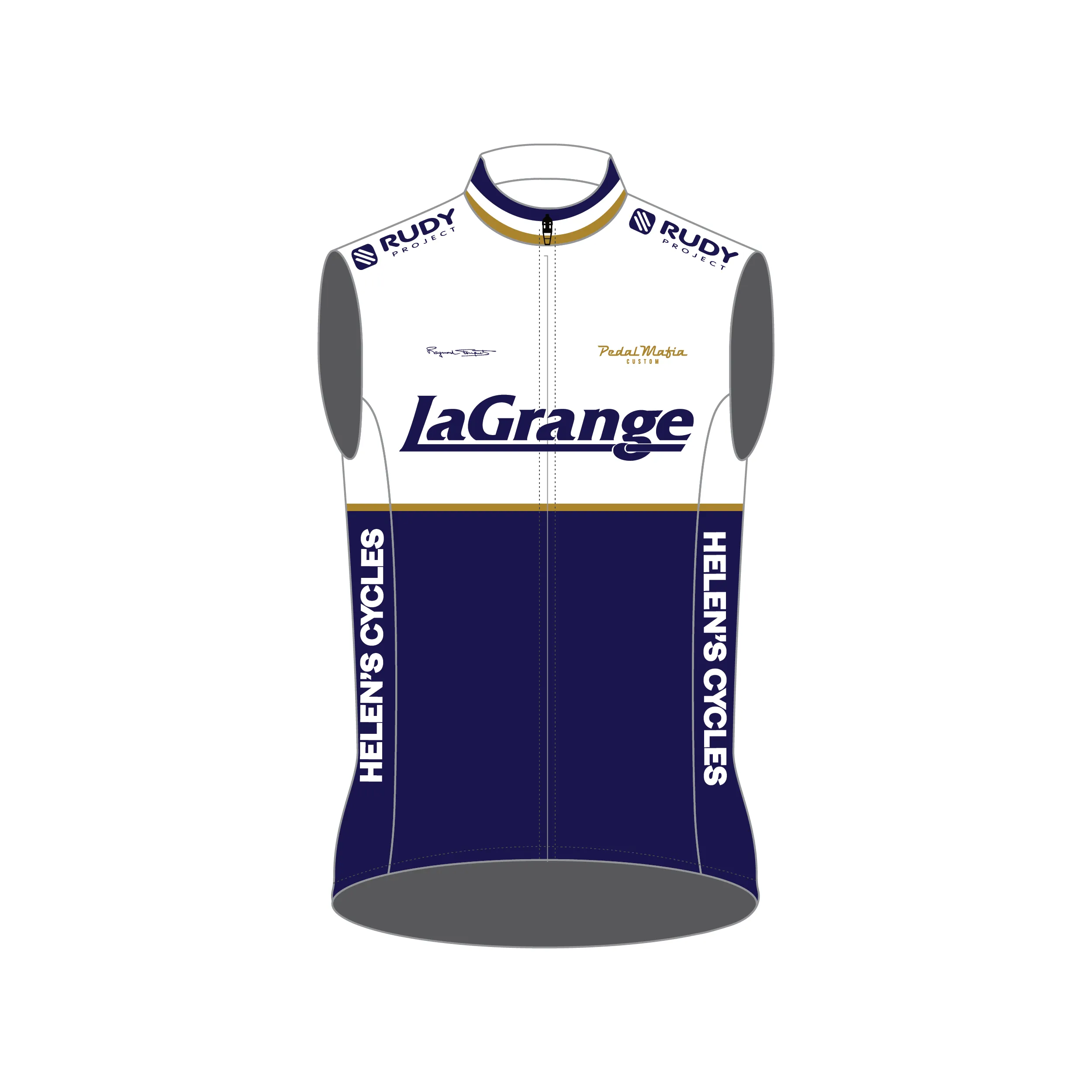 Custom Pro Vest - La Grange Gold