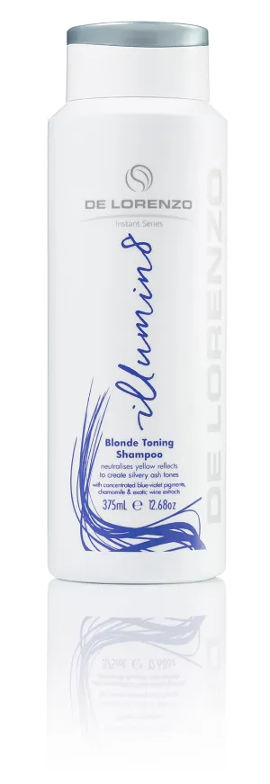 De Lorenzo Instant Illumin8 Blonde Toning Shampoo 375ml
