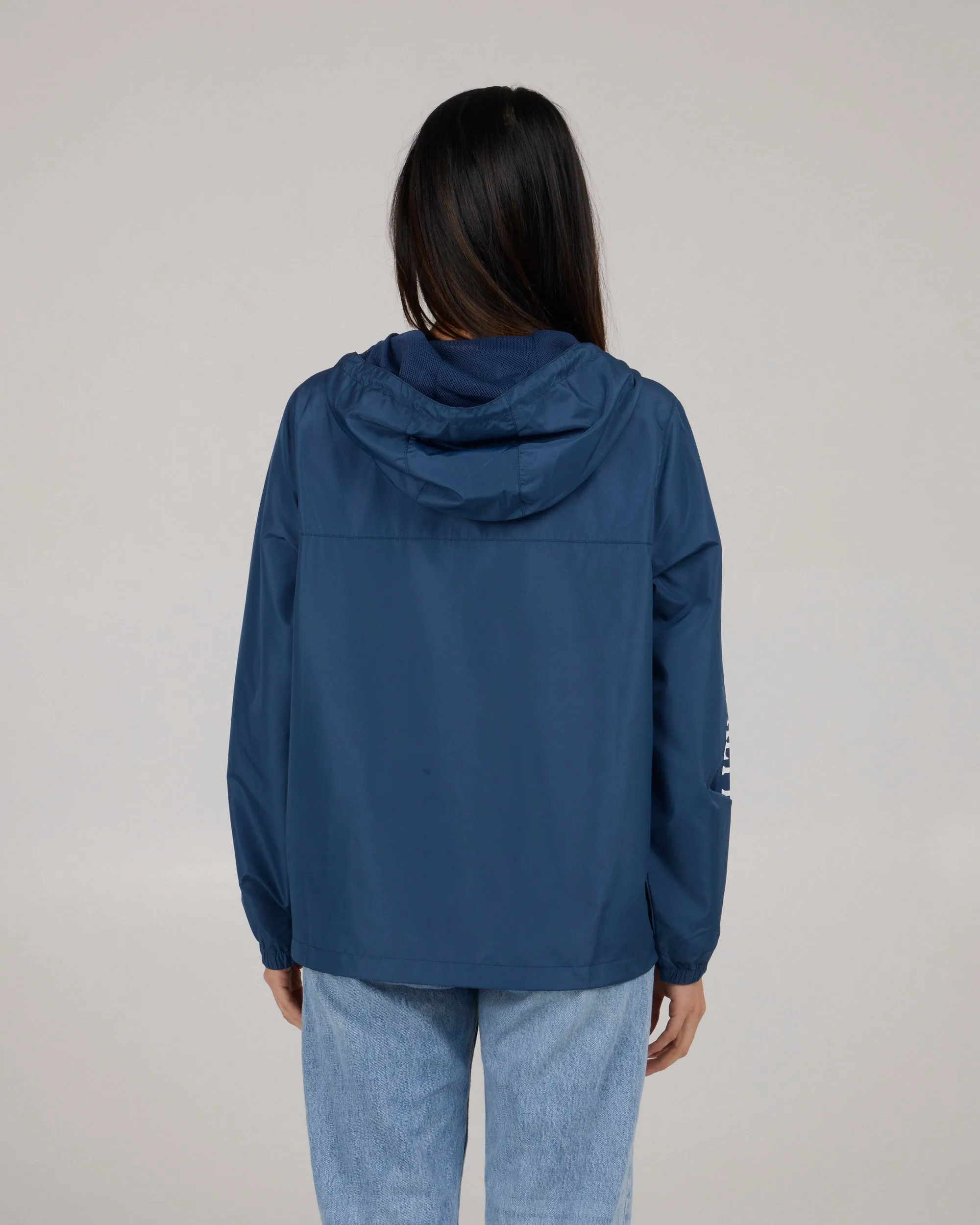 Frits Windbreaker Jacket - Denim Blue