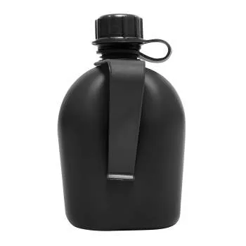 Genuine G.I 3 Piece 1 QT. Canteen with Clip