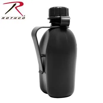 Genuine G.I 3 Piece 1 QT. Canteen with Clip
