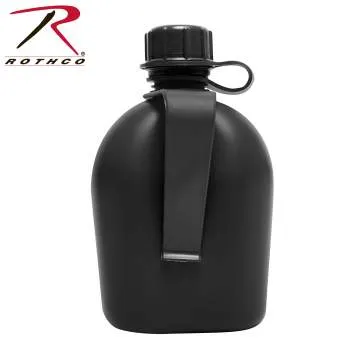 Genuine G.I 3 Piece 1 QT. Canteen with Clip