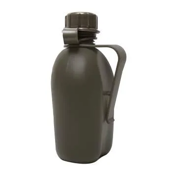 Genuine G.I 3 Piece 1 QT. Canteen with Clip