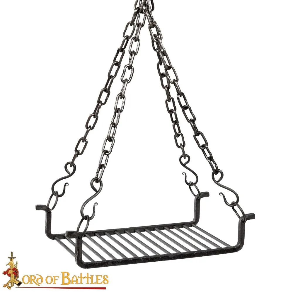Hanging Grill for Cooking Fire