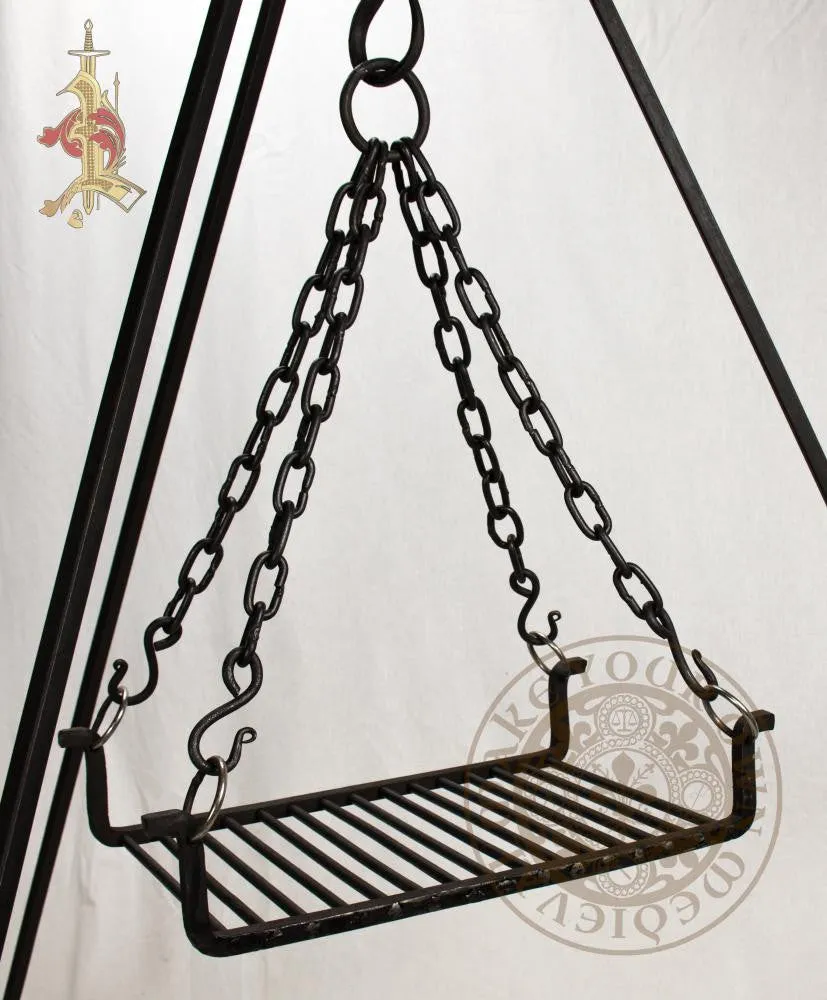 Hanging Grill for Cooking Fire