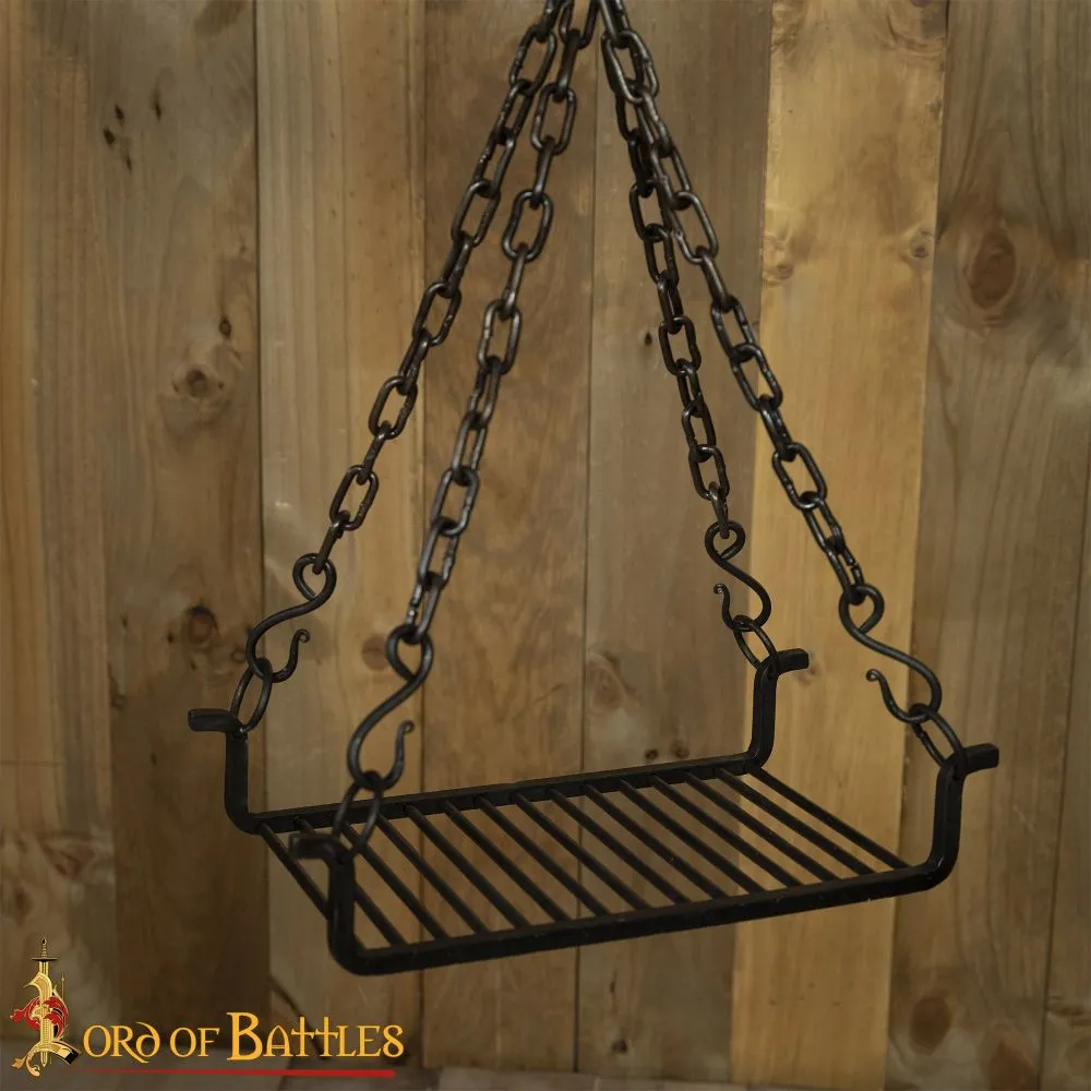 Hanging Grill for Cooking Fire