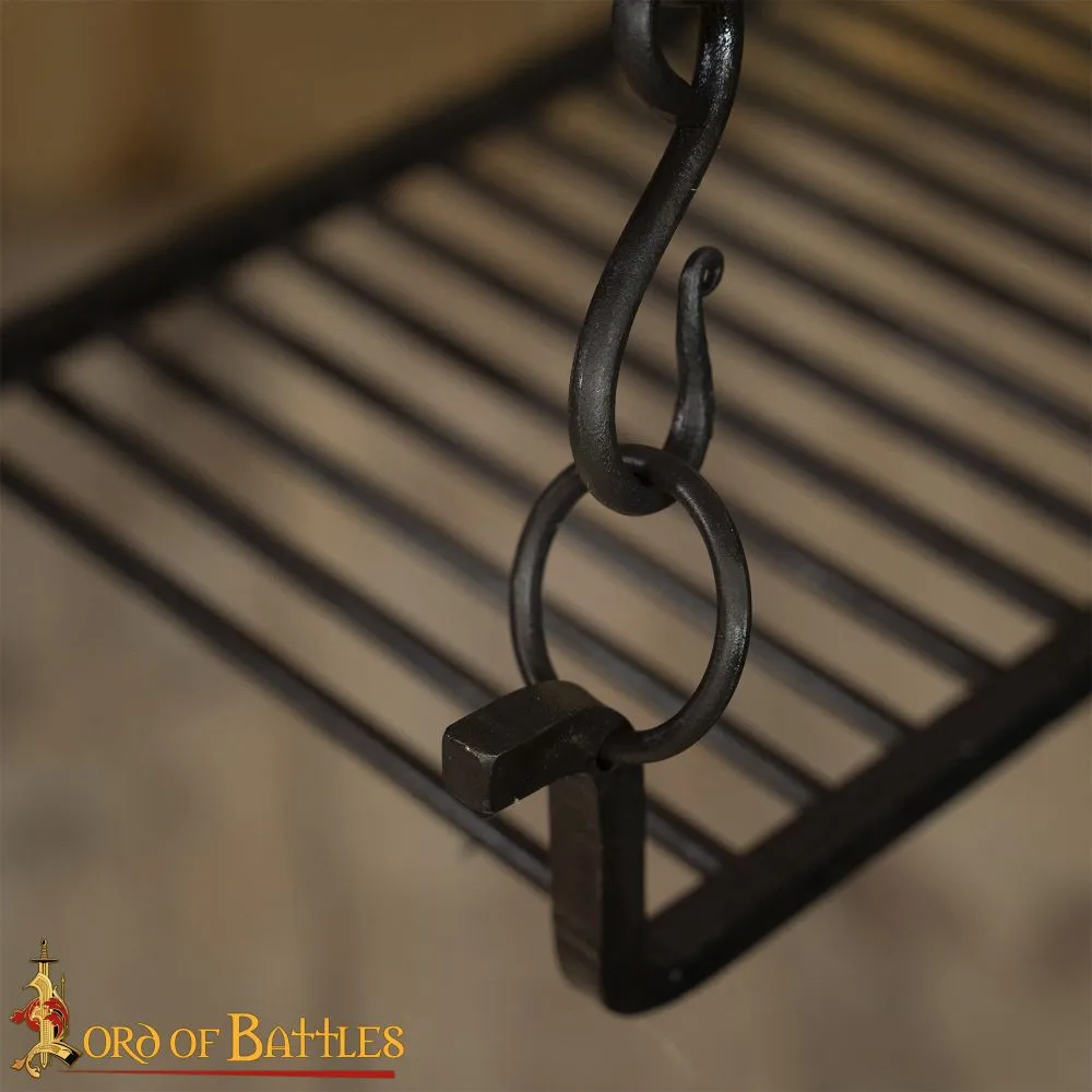 Hanging Grill for Cooking Fire