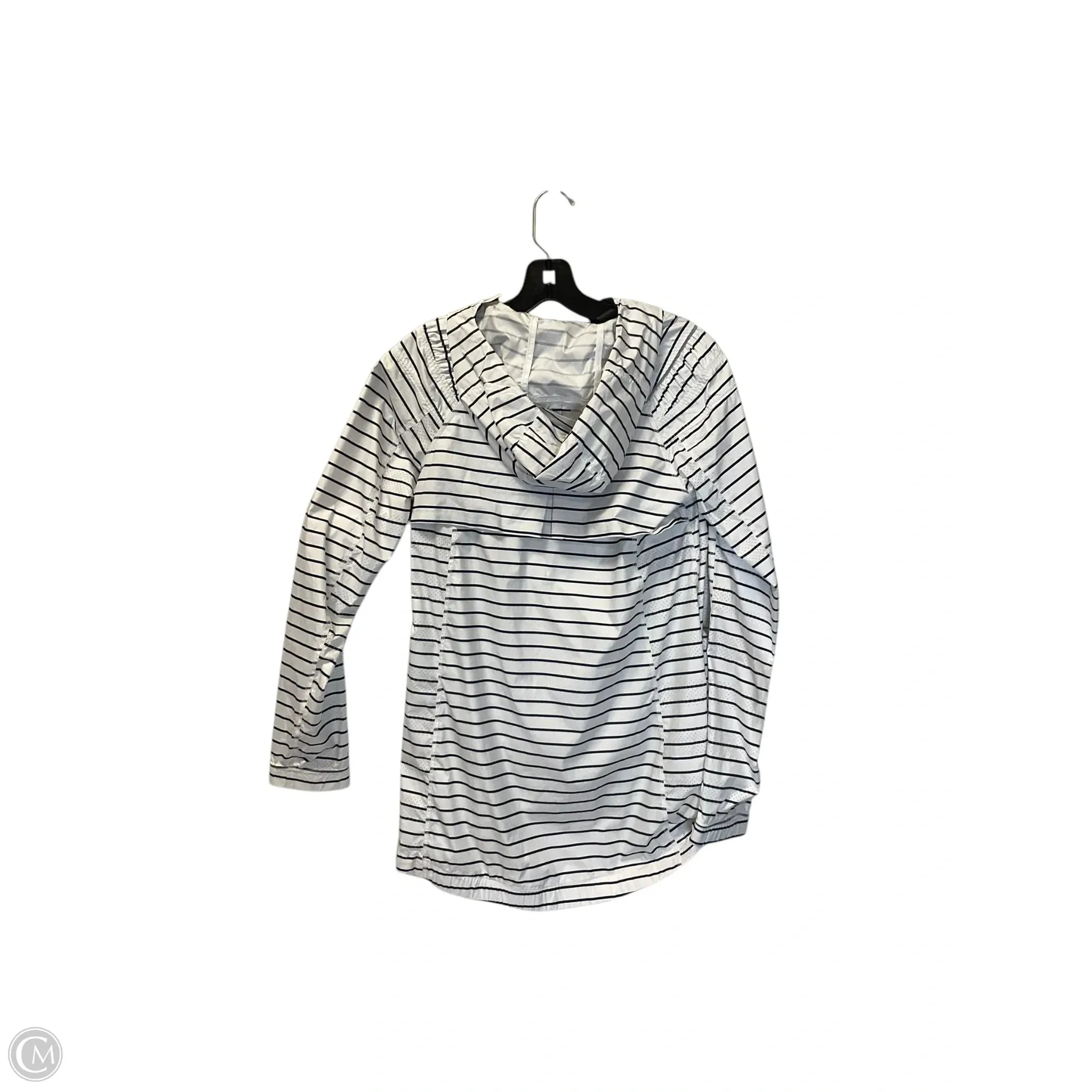 Jacket Windbreaker By Lululemon In White, Size: 4