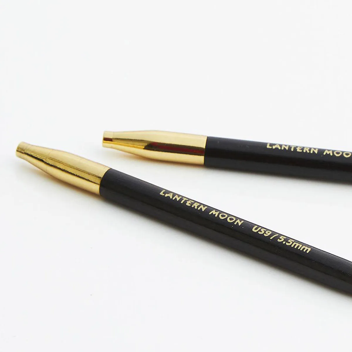 Lantern Moon Ebony Interchangeable Needle Tips - US 7 (4.50mm) - 4"