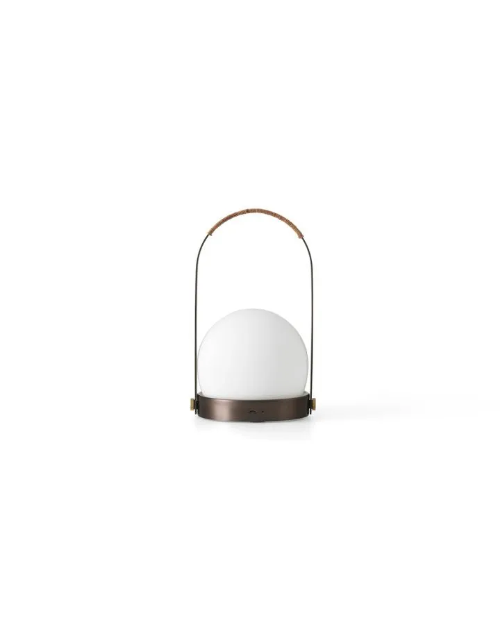 Lightweight Brass Modern Mobile Lantern | Carrie