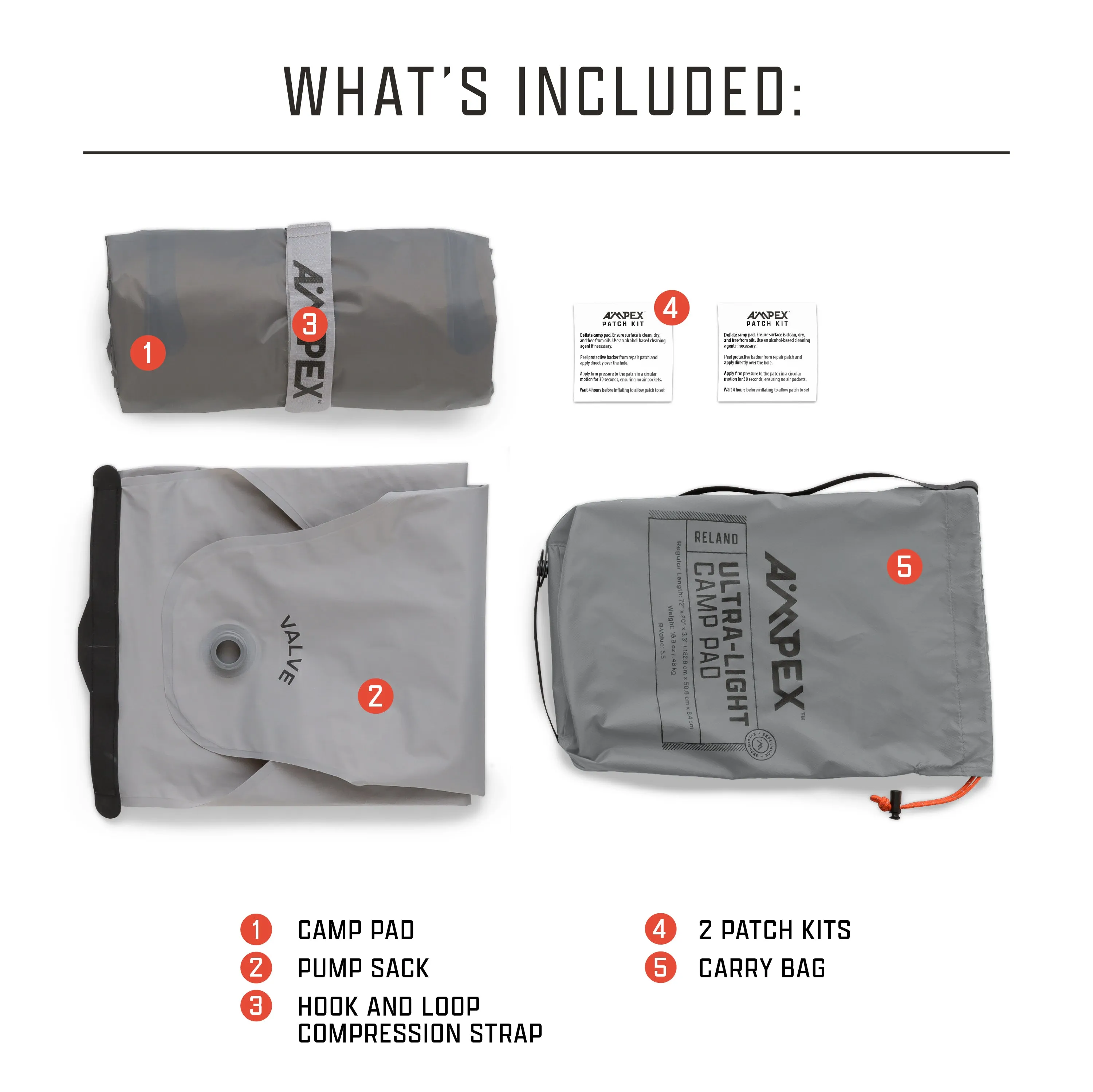 Lightweight Camping Pad (Long/Wide Size)