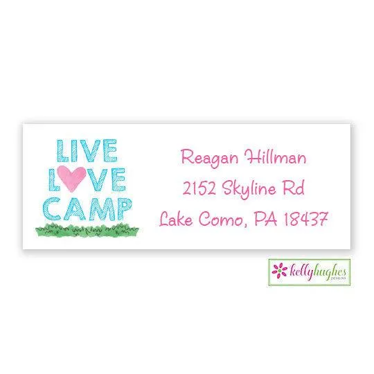 Live Love Camp Notepad