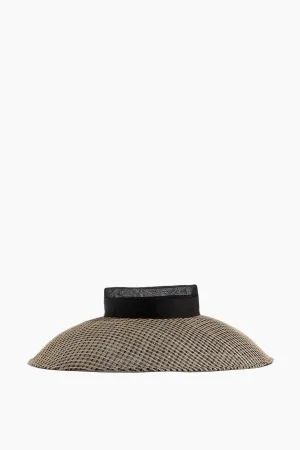 Maris Hat in Natural/Black