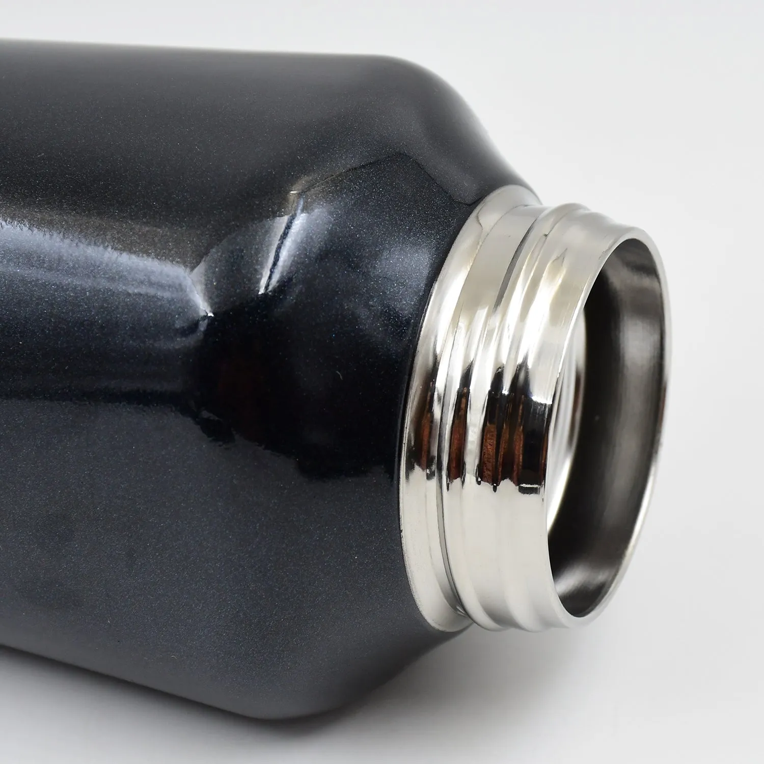 Push Button Insulated Steel Bottle