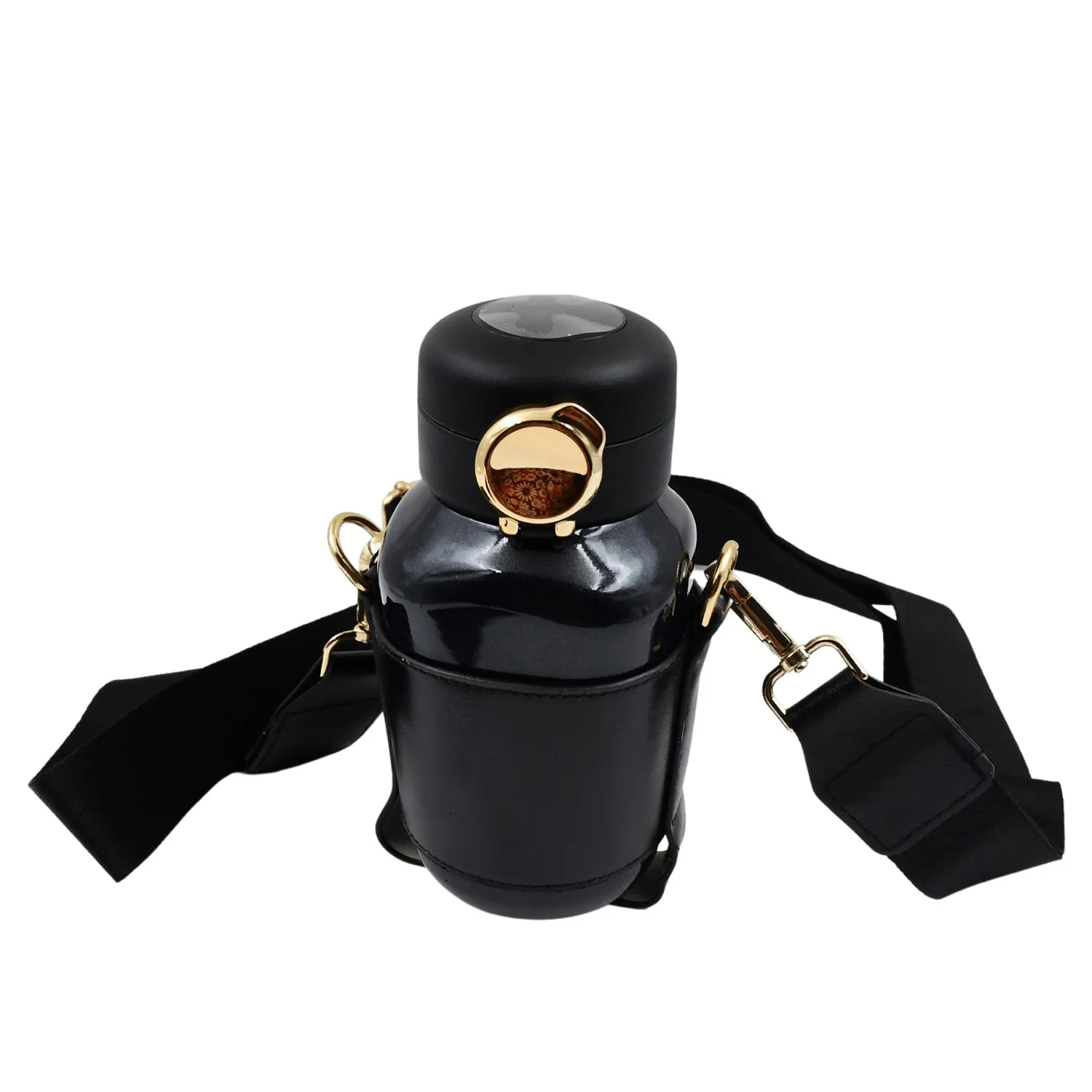 Push Button Insulated Steel Bottle