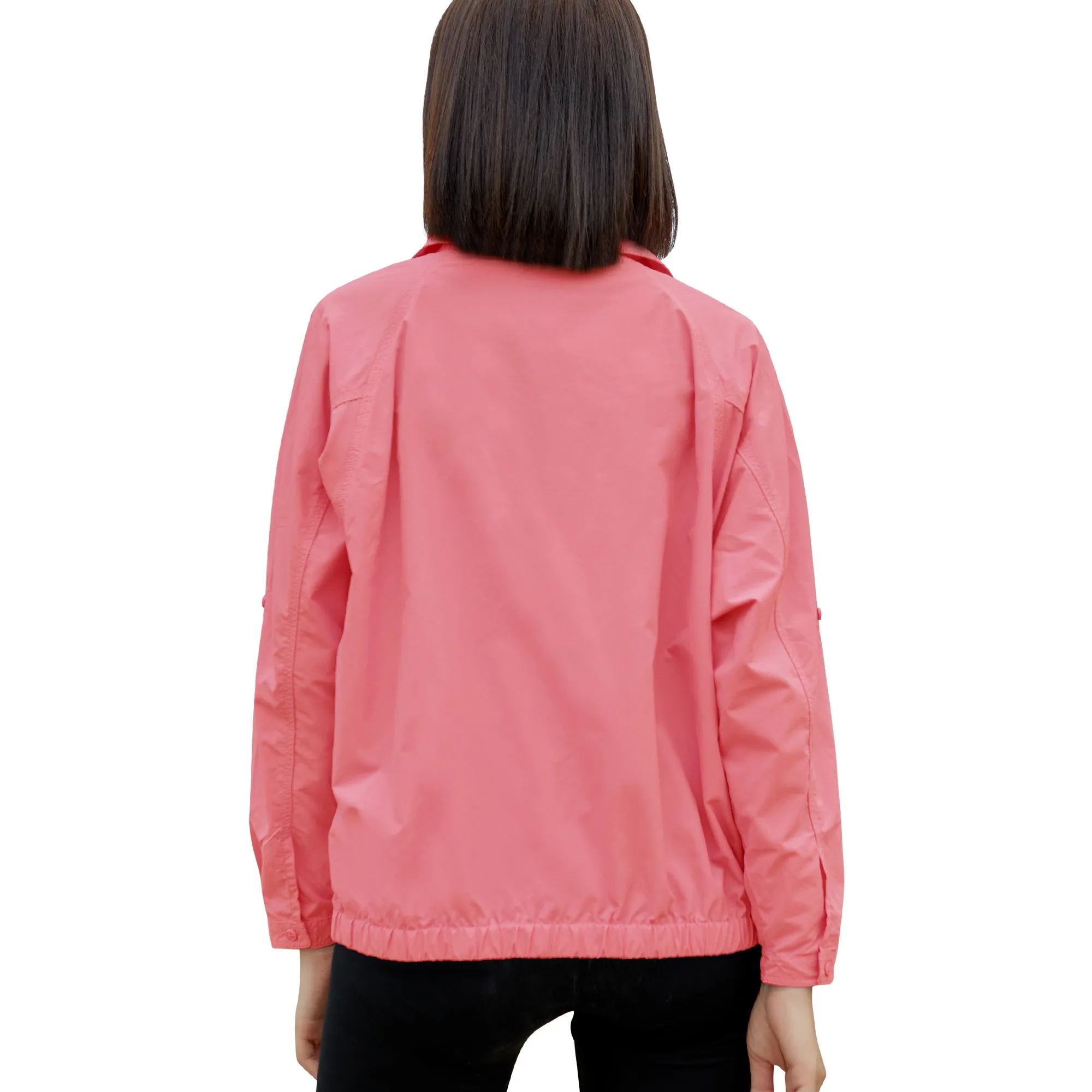 Sidiou Group Anniou Summer Sport Quick Dry Windbreaker Jacket Women Lightweight Waterproof Casual Thin Sun Protection Coat Breathable Anti UV Jacket