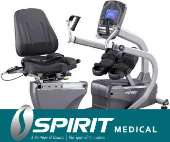 Spirit Adjustable Total Body Recumbent Stepper MS300
