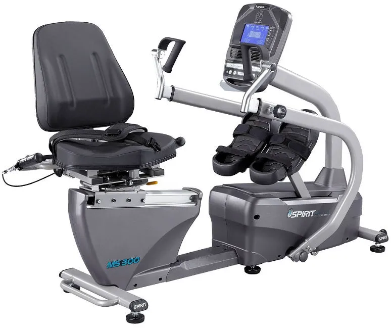 Spirit Adjustable Total Body Recumbent Stepper MS300