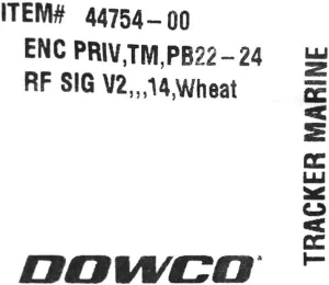 Sun Tracker Boat Privacy Curtain 44754-00 | Party Barge 22/24 Dowco