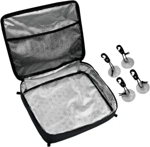 Surf Sup Deck Cooler Bag Paddle Board Cooler Mesh Top Pocket Waterproof Insulated Storage Bag Portable Suction Cup Zipper Nylon Fabric Board Bags Capacity 10 L for Paddleboard, SUP Board and Kayak