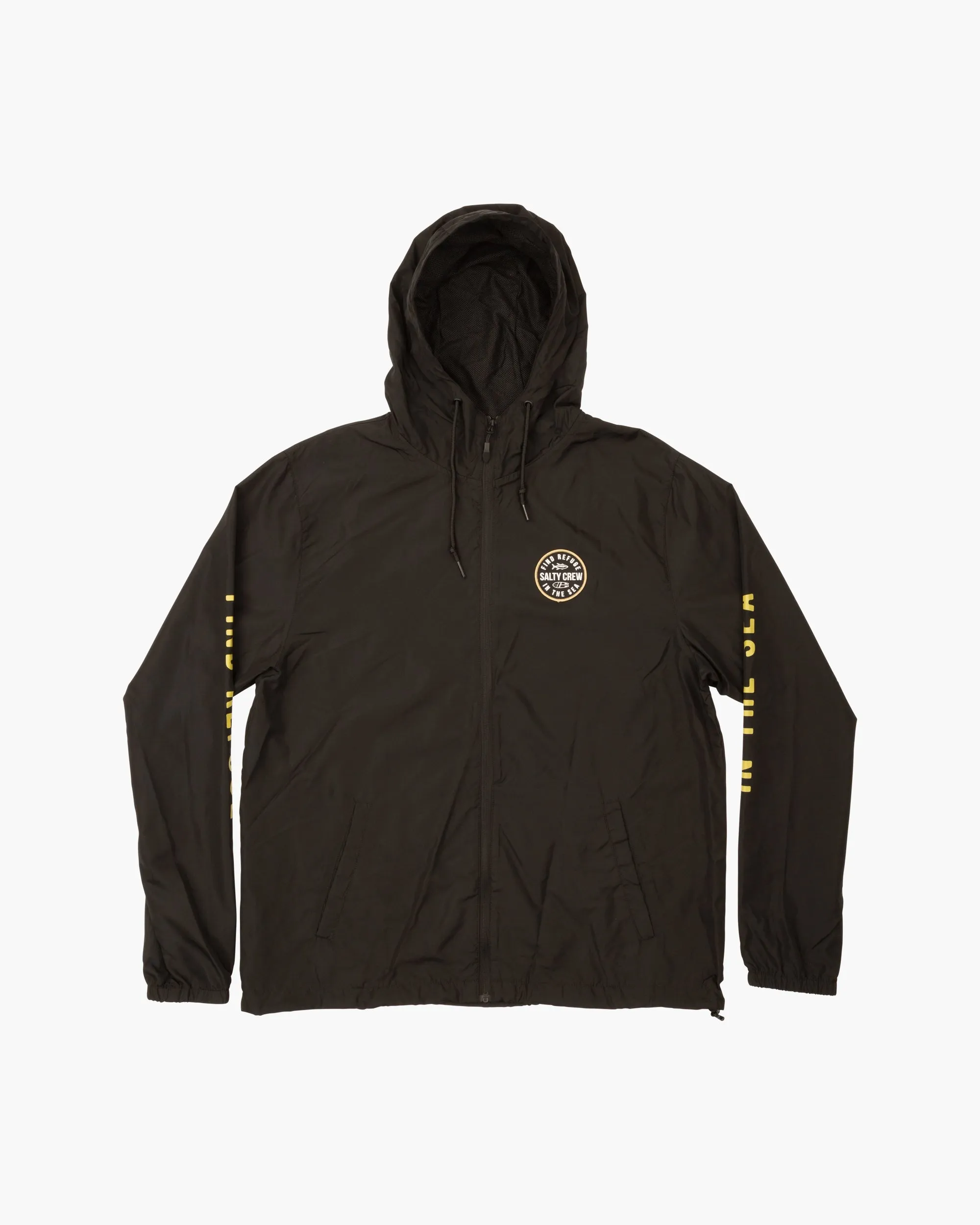 TWIN FIN WINDBREAKER - Black